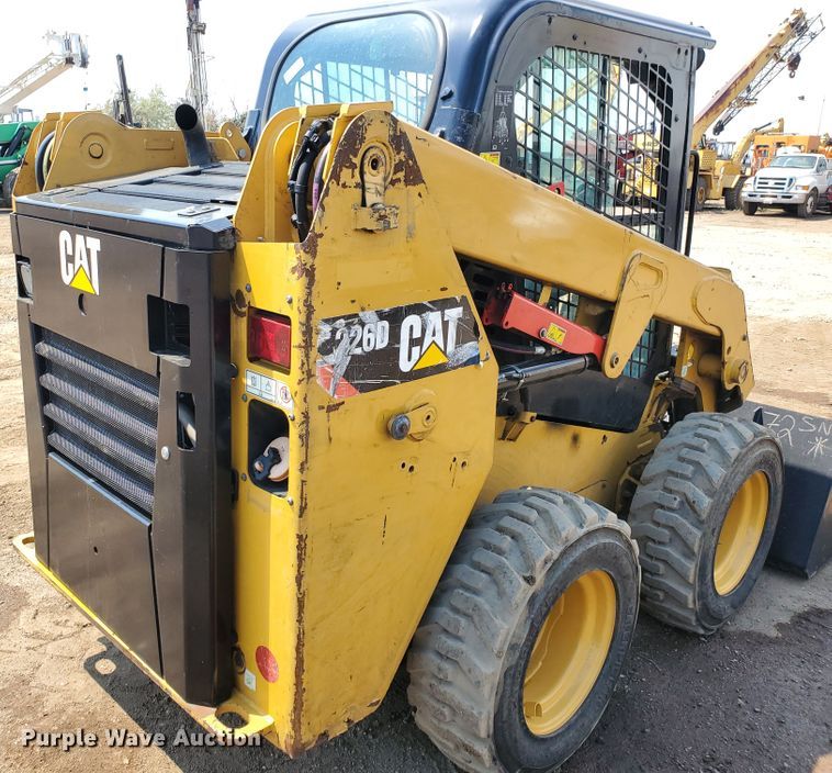 image for item DF5621 2017 Caterpillar 226D  skid steer loader