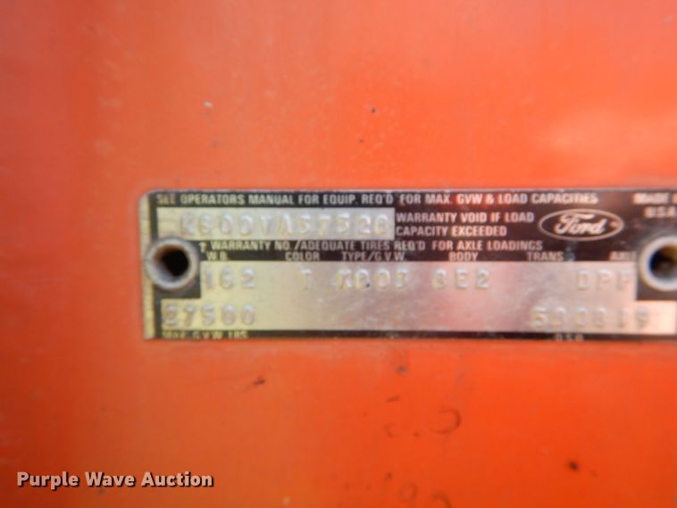 image for item DH5143 1976 Ford 8000  dump truck