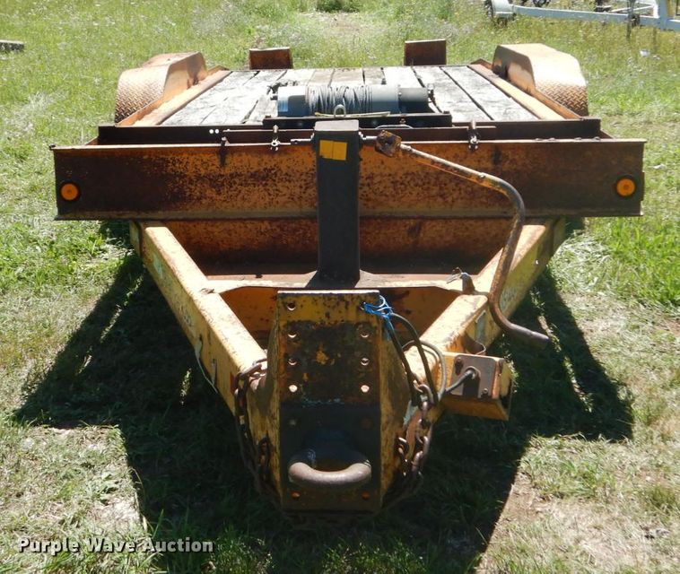 image for item DH5145 1991 Butler tilt deck equipment trailer