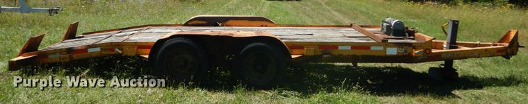 image for item DH5145 1991 Butler tilt deck equipment trailer