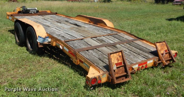image for item DH5145 1991 Butler tilt deck equipment trailer