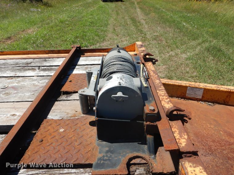 image for item DH5145 1991 Butler tilt deck equipment trailer