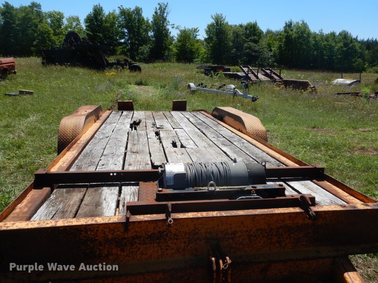 image for item DH5145 1991 Butler tilt deck equipment trailer