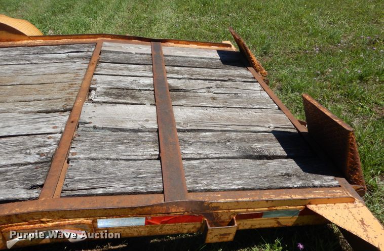 image for item DH5145 1991 Butler tilt deck equipment trailer