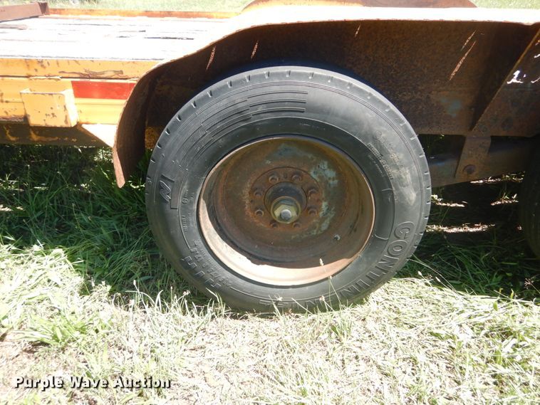 image for item DH5145 1991 Butler tilt deck equipment trailer