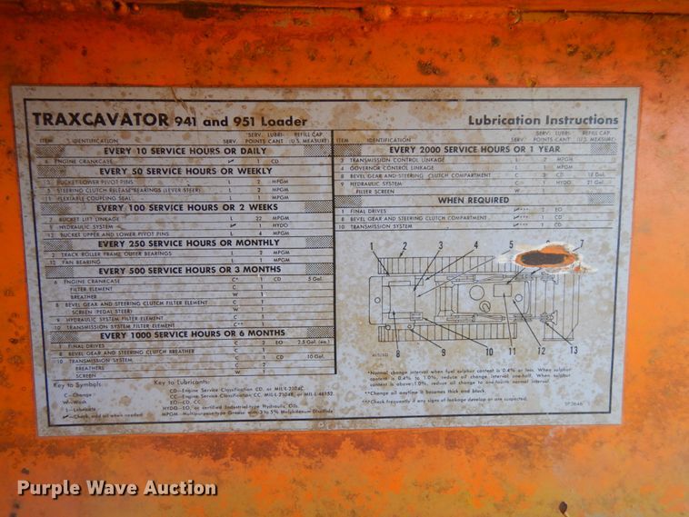 image for item DH6525 1976 Caterpillar 941B  track loader