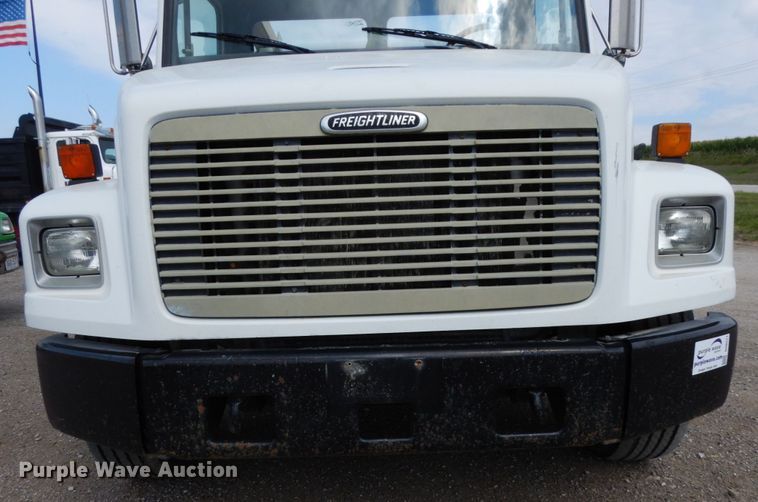 image for item DH6571 1998 Freightliner FL60  utility truck with crane