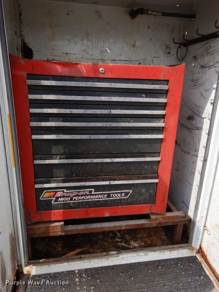 image for item DH6571 1998 Freightliner FL60  utility truck with crane