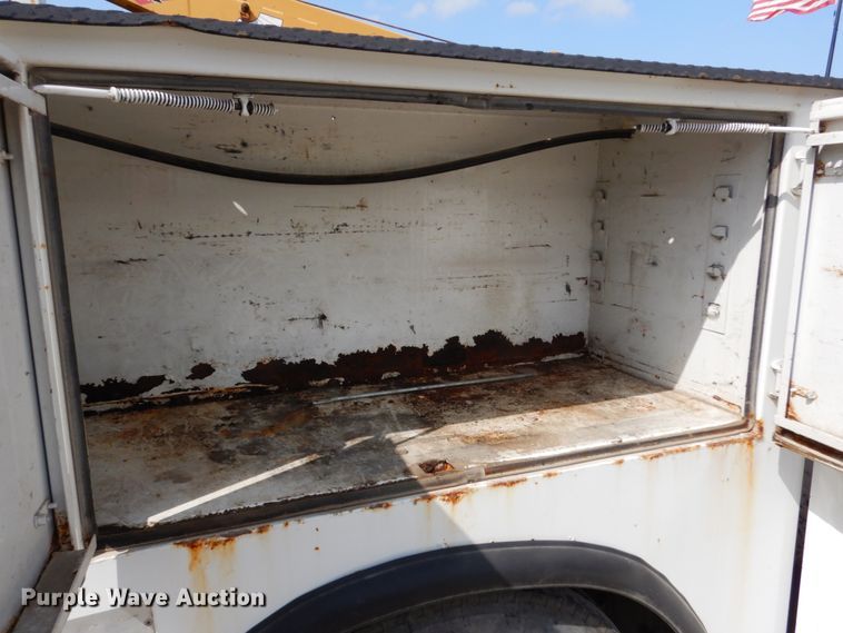 image for item DH6571 1998 Freightliner FL60  utility truck with crane