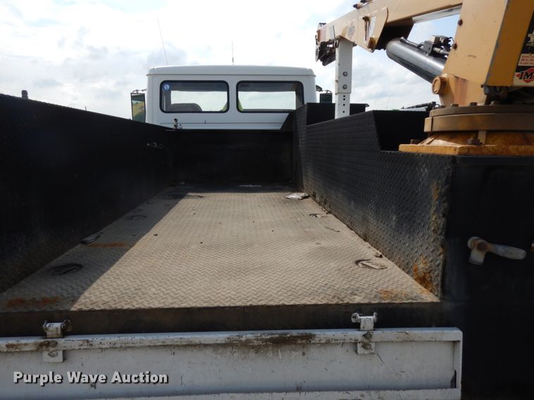 image for item DH6571 1998 Freightliner FL60  utility truck with crane