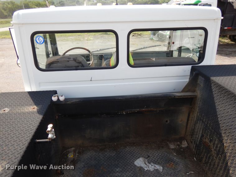 image for item DH6571 1998 Freightliner FL60  utility truck with crane