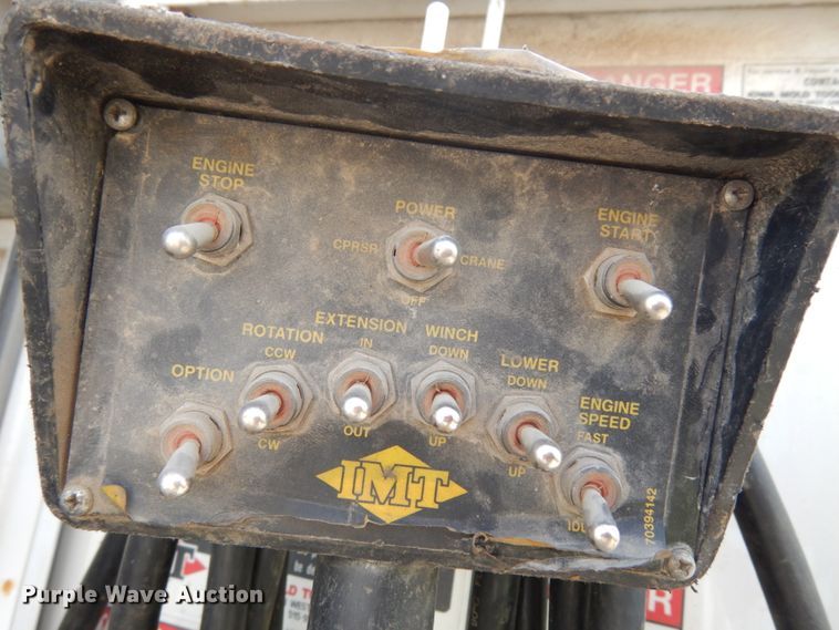 image for item DH6571 1998 Freightliner FL60  utility truck with crane