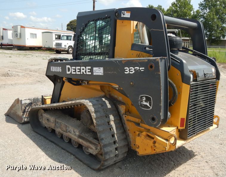 image for item DJ3486 2014 John Deere 333E  tracked skid steer loader
