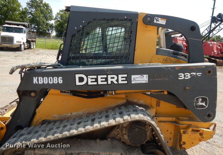 image for item DJ3486 2014 John Deere 333E  tracked skid steer loader