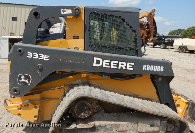 image for item DJ3486 2014 John Deere 333E  tracked skid steer loader