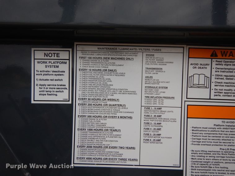 image for item DJ4347 Gehl RS8-42  telehandler