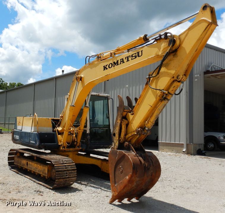image for item DJ4351 1987 Komatsu PC120  excavator