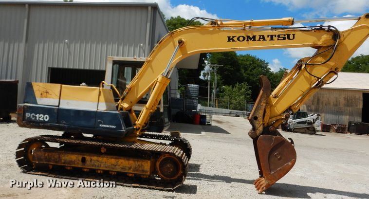image for item DJ4351 1987 Komatsu PC120  excavator