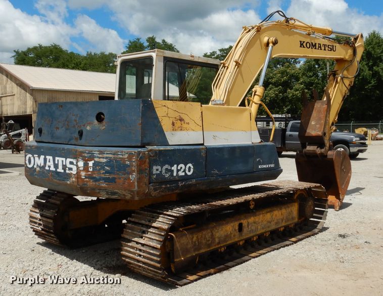 image for item DJ4351 1987 Komatsu PC120  excavator