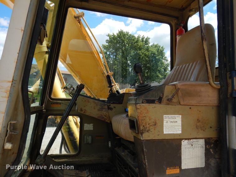 image for item DJ4351 1987 Komatsu PC120  excavator