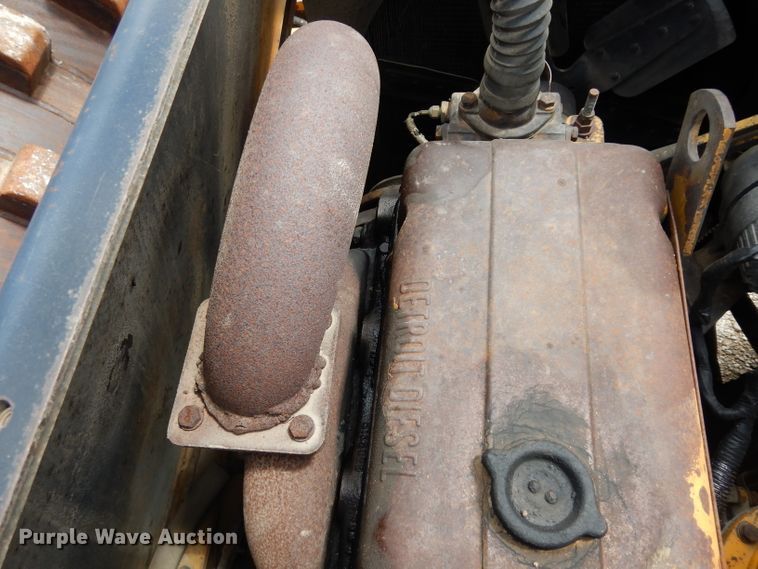 image for item DJ4352 Hyster C612B  vibratory single drum roller