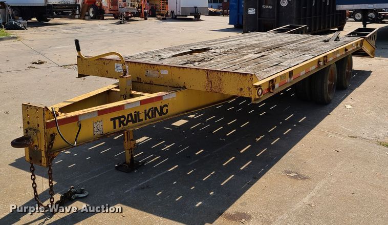 image for item EL9908 1997 Trail King TK18-2200 equipment trailer
