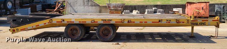 image for item EL9908 1997 Trail King TK18-2200 equipment trailer