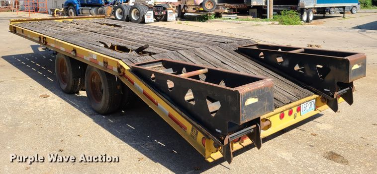 image for item EL9908 1997 Trail King TK18-2200 equipment trailer