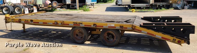 image for item EL9908 1997 Trail King TK18-2200 equipment trailer
