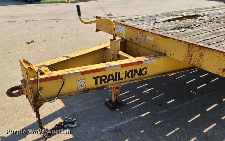 image for item EL9908 1997 Trail King TK18-2200 equipment trailer