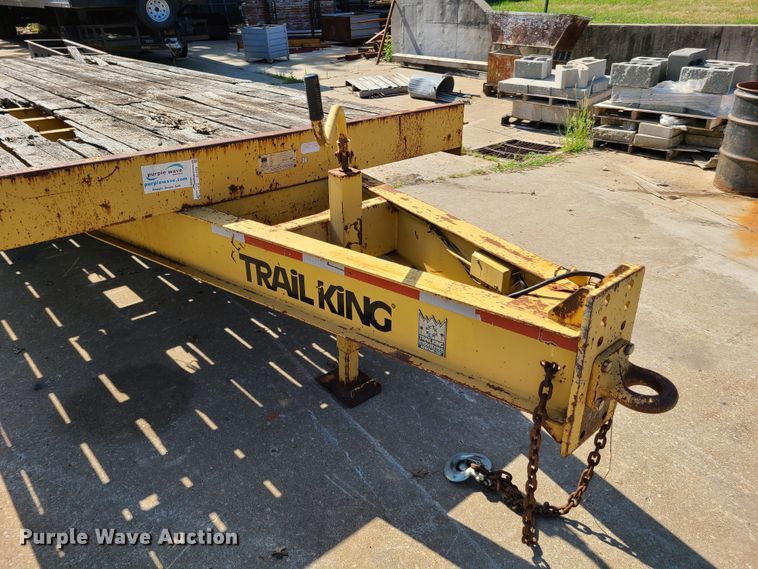 image for item EL9908 1997 Trail King TK18-2200 equipment trailer