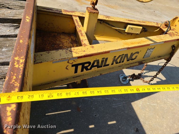 image for item EL9908 1997 Trail King TK18-2200 equipment trailer