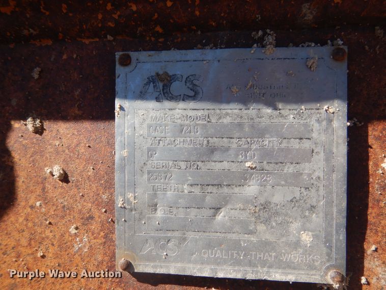 image for item FK9418 1998 Case 721B  wheel loader