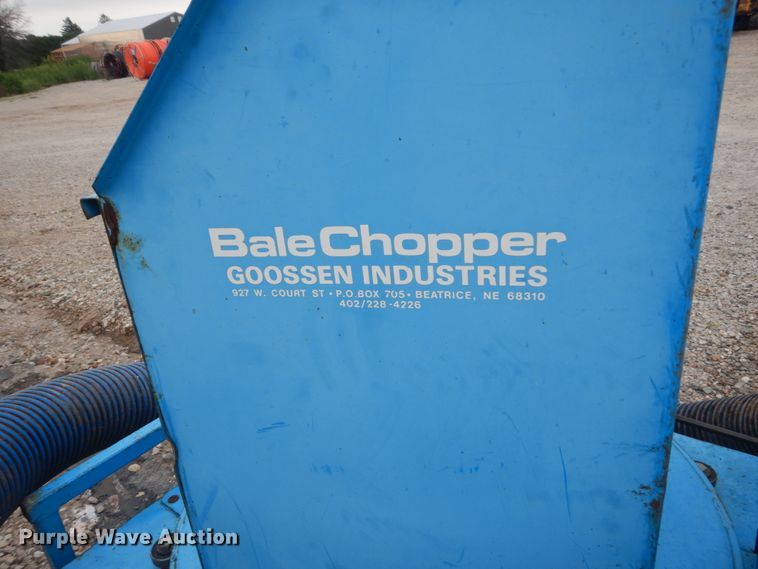 image for item FK9496 Goosen BCG-2 bale chopper