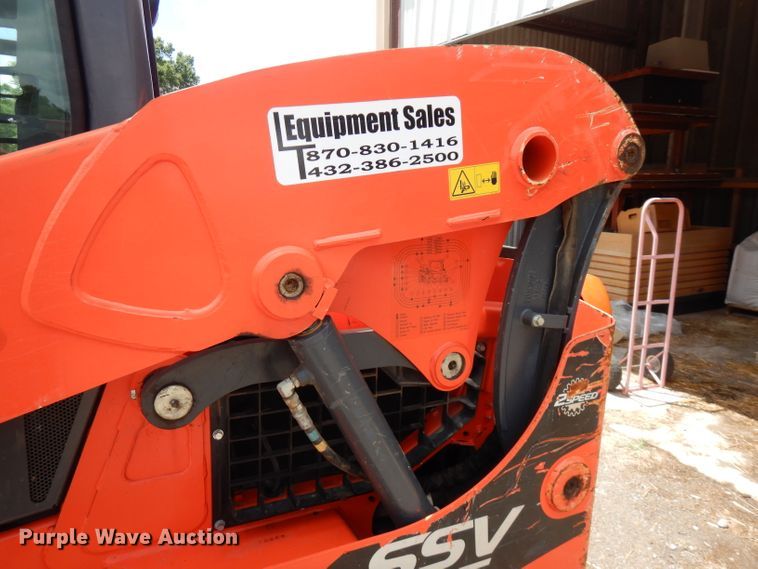 image for item FN9326 2015 Kubota SSV65  skid steer loader