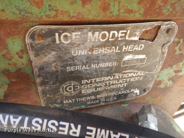 image for item FT9038 ICE 416 vibratory pile driver extractor