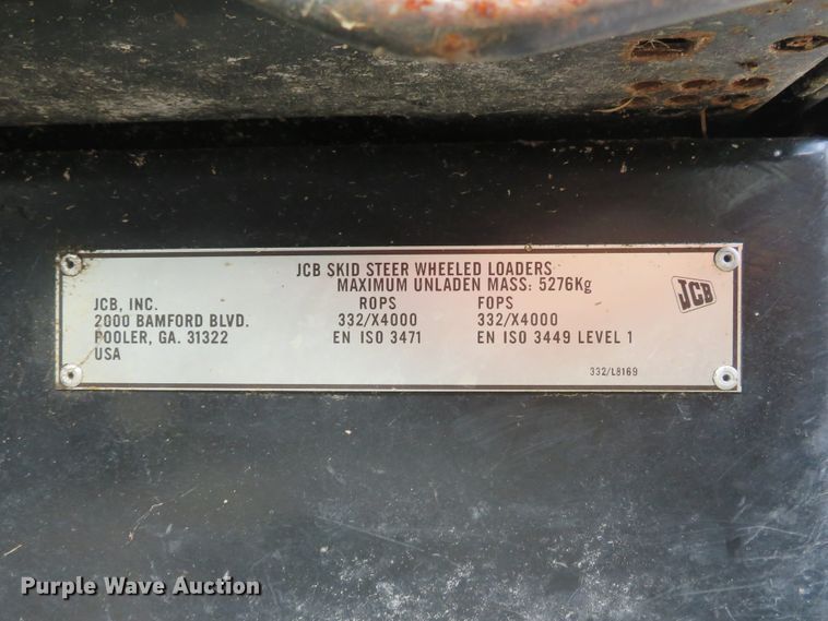 image for item GI9181 JCB 225  skid steer loader