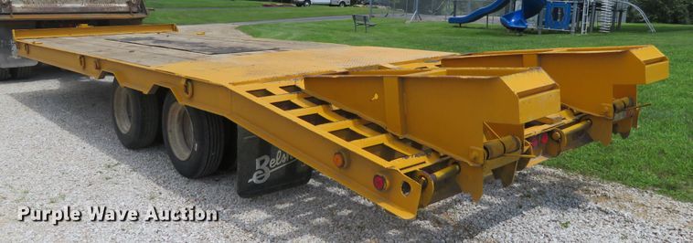 image for item GI9182 1999 Belshe DT255 equipment trailer