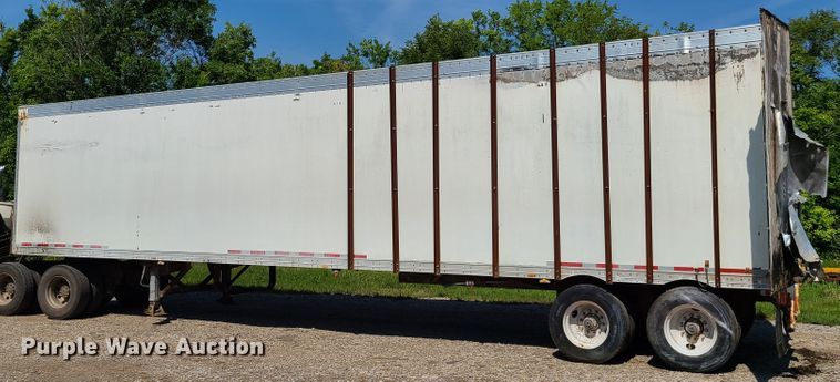 image for item GP9222 1988 Wilkens OK2LA56VCFY walking floor trailer