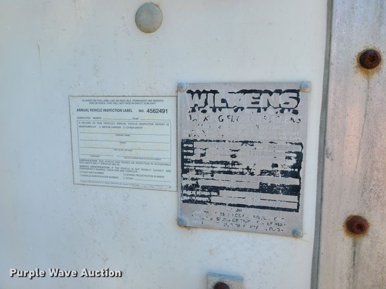 image for item GP9222 1988 Wilkens OK2LA56VCFY walking floor trailer