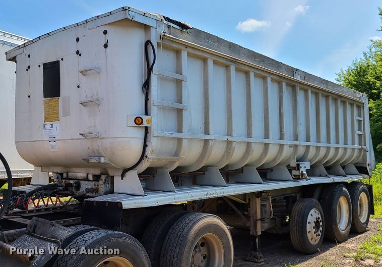 image for item GP9224 1985 Fruehauf ND2-F2-22-T end dump trailer