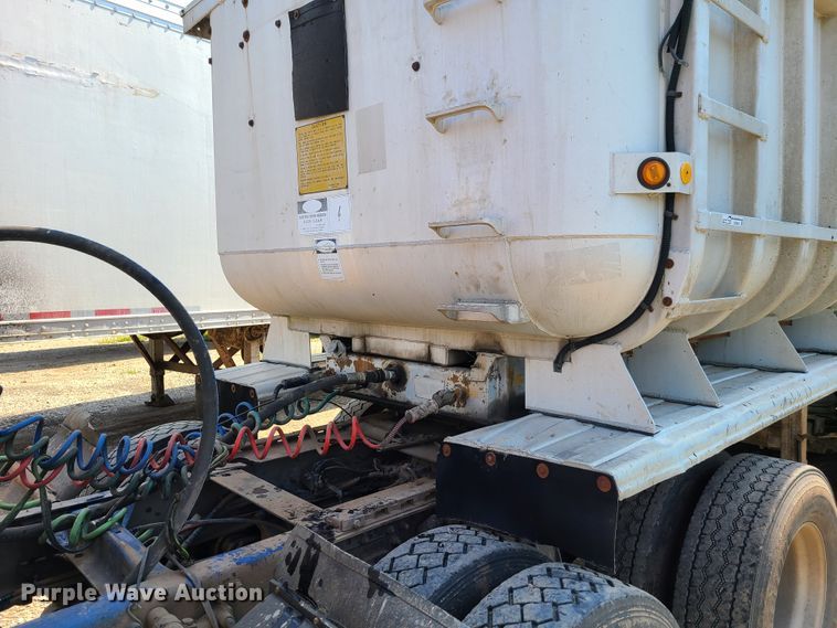 image for item GP9224 1985 Fruehauf ND2-F2-22-T end dump trailer