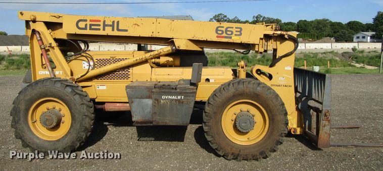 image for item GQ9055 1993 Gehl 663  telehandler