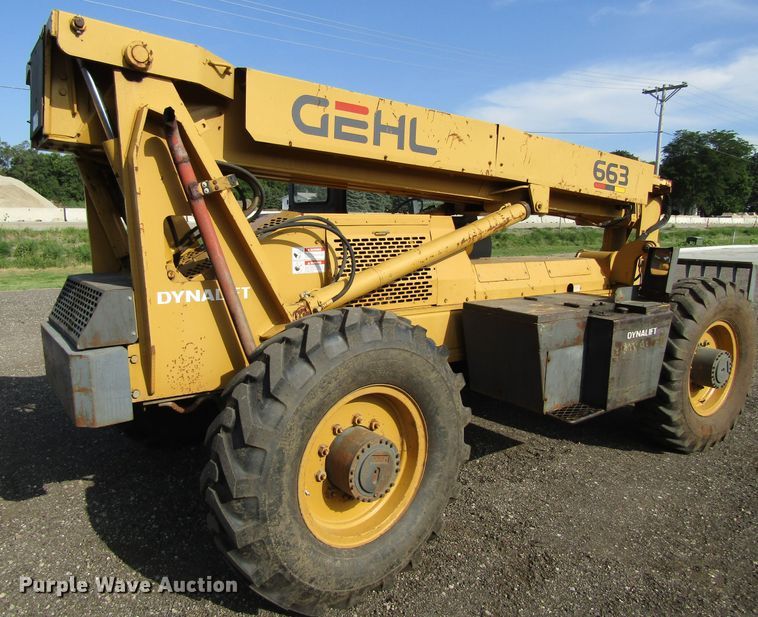 image for item GQ9055 1993 Gehl 663  telehandler