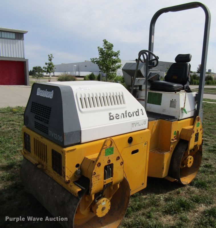 image for item GQ9078 Benford TV1200  vibratory double drum roller