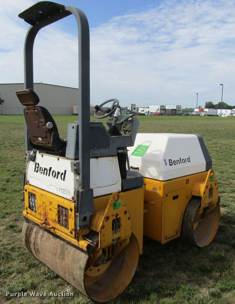 image for item GQ9078 Benford TV1200  vibratory double drum roller