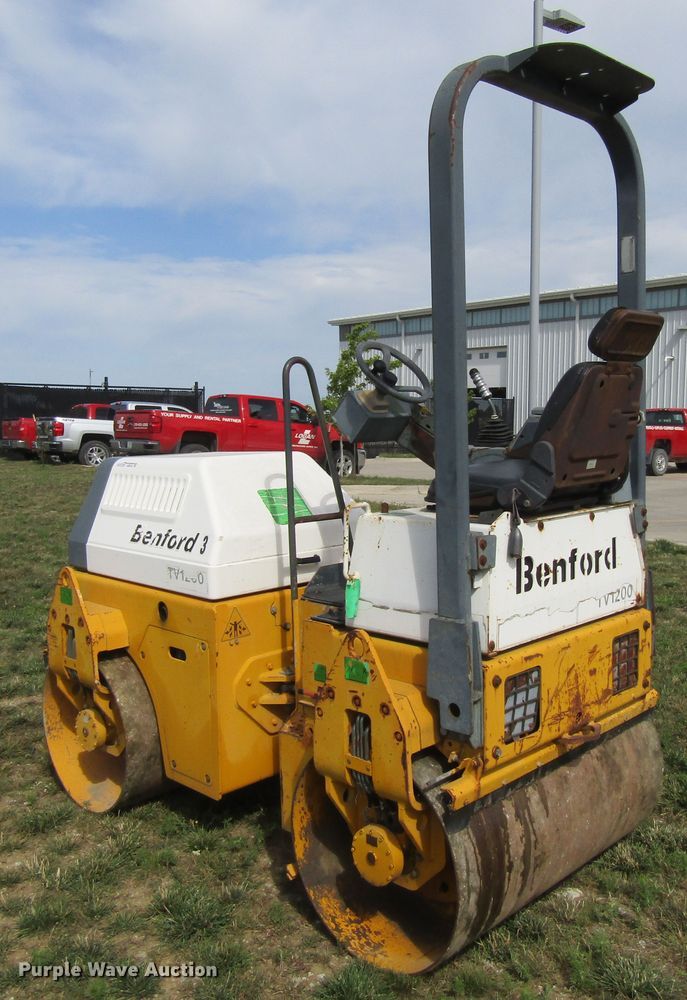 image for item GQ9078 Benford TV1200  vibratory double drum roller