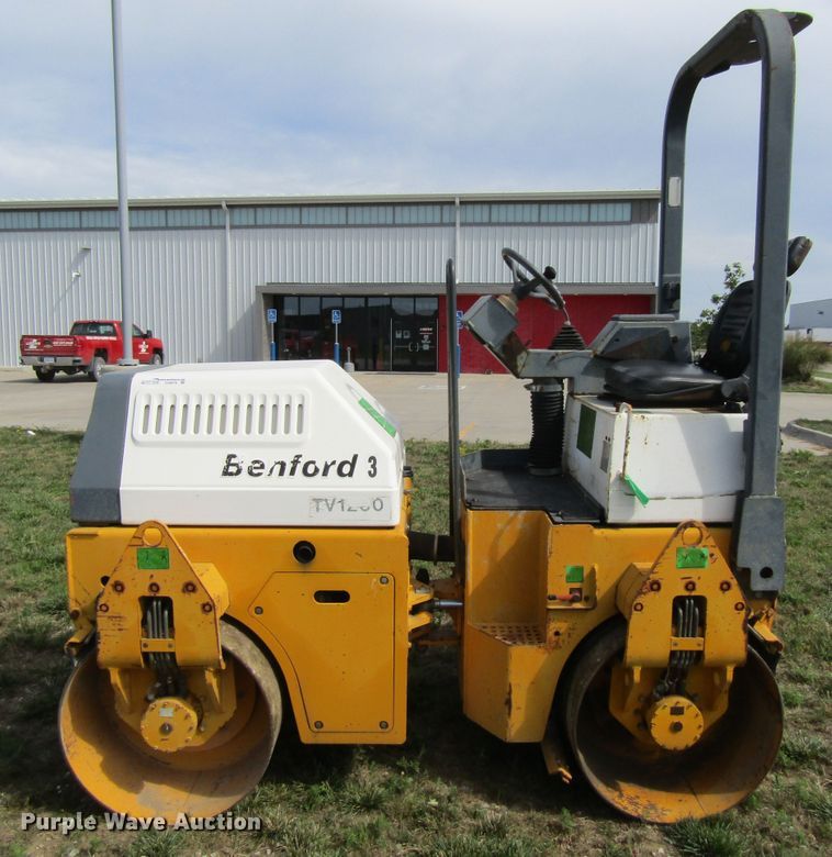 image for item GQ9078 Benford TV1200  vibratory double drum roller