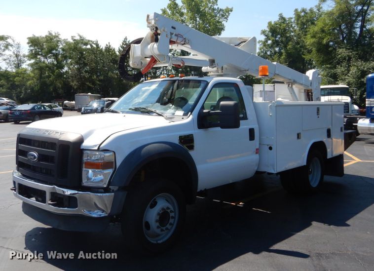 image for item GV9171 2008 Ford F550 Super Duty XL  bucket truck