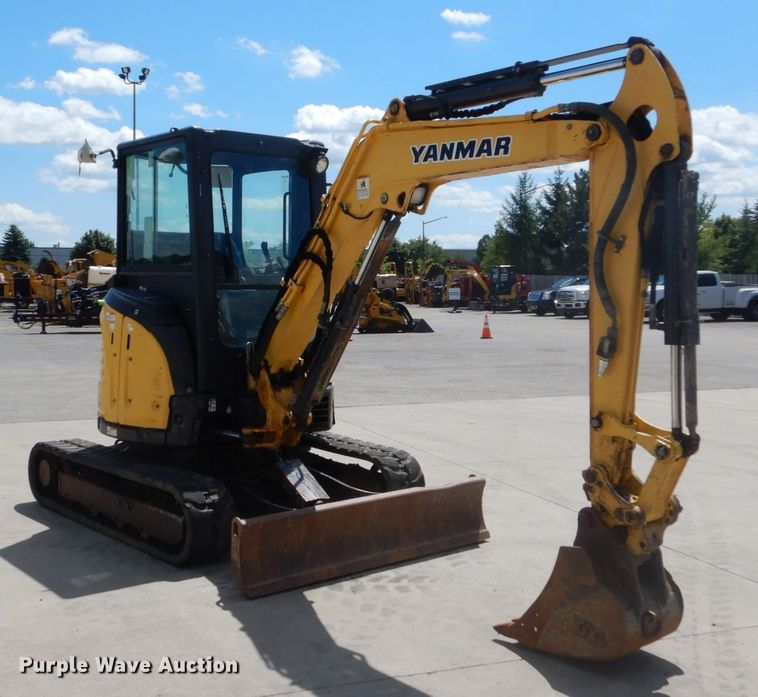 image for item GV9178 2013 Yanmar VIO35-6A  mini excavator